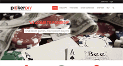 Desktop Screenshot of pokerdiy.com